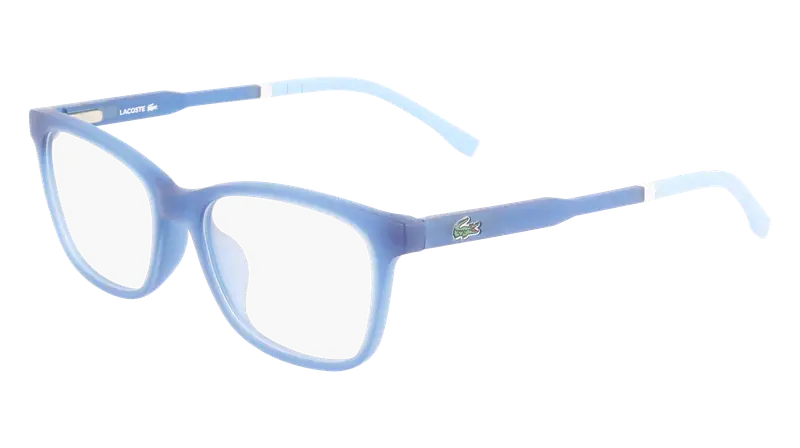Lacoste Junior L3648 424 Montature da vista Bio-iniettato Blu  Farfalla Normale Fotocromatiche