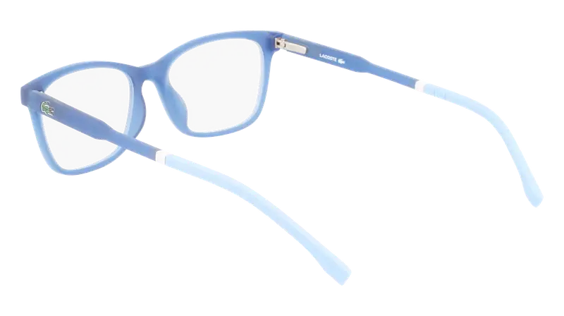 Lacoste Junior L3648 424 Montature da vista Bio-iniettato Blu Farfalla Normale Fotocromatiche miniatura 3