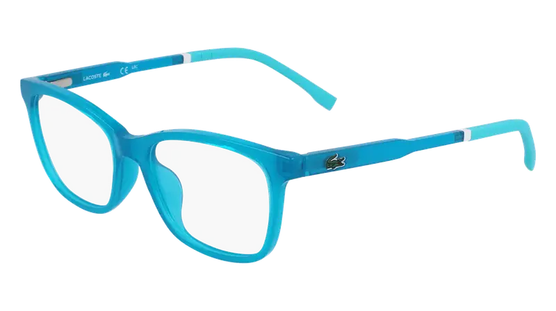 Lacoste Junior L3648 440 Montature da vista Bio-iniettato Blu  Farfalla Fotocromatiche Fotocromatiche