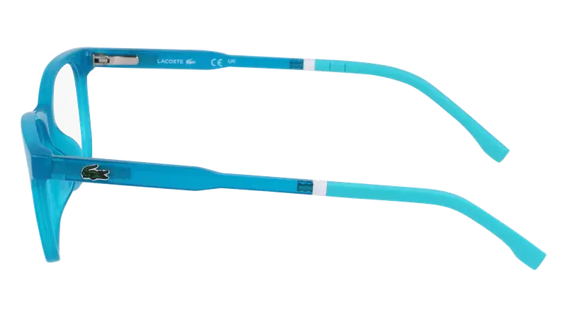 Lacoste Junior L3648 440 Montature da vista Bio-iniettato Blu Farfalla Fotocromatiche Fotocromatiche miniatura 2
