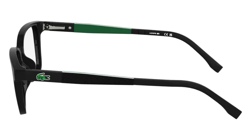 Junior L3661 001 Montature da vista Bio-iniettato Nero Squadrata Normale miniatura 3