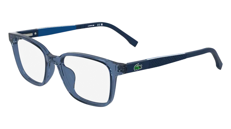 Lacoste Junior L3661 424 Montature da vista Bio-iniettato Blu Squadrata Normale