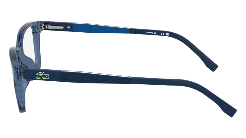 Lacoste Junior L3661 424 Montature da vista Bio-iniettato Blu Squadrata Normale miniatura 2