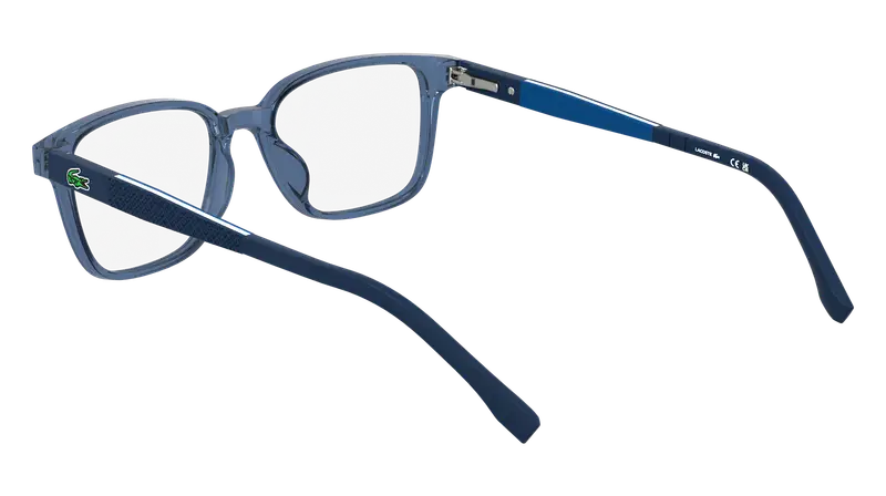 Lacoste Junior L3661 424 Montature da vista Bio-iniettato Blu Squadrata Normale miniatura 3