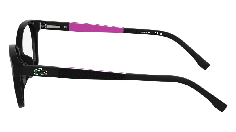 Lacoste Junior L3662 001 Montature da vista Bio-iniettato Nero Squadrata Normale miniatura 2