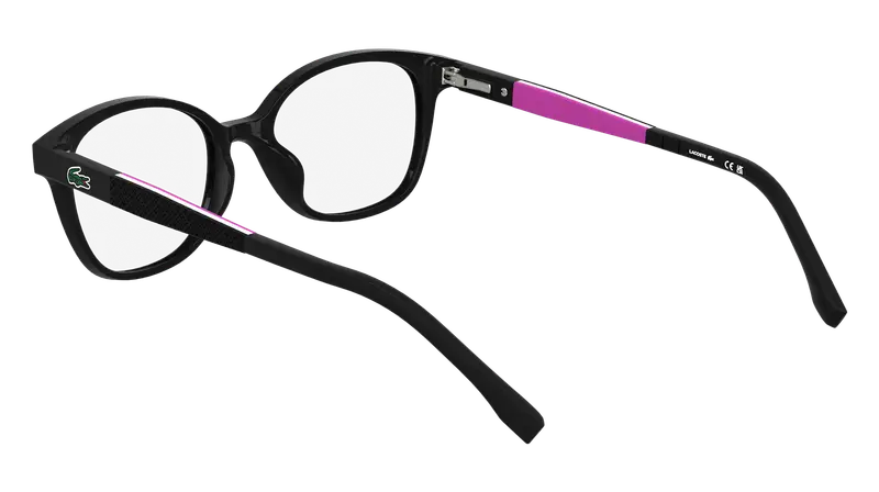 Lacoste Junior L3662 001 Montature da vista Bio-iniettato Nero Squadrata Normale miniatura 3
