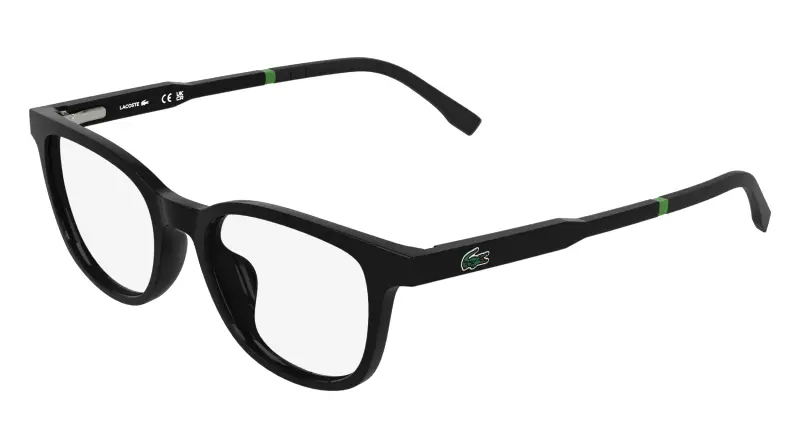 Junior Lacoste L3669 001 Montature da vista Bio-iniettato Nero Squadrata Normale