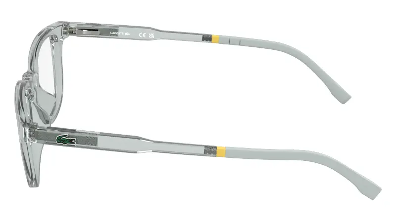 Junior Lacoste L3669 970 Montature da vista Bio-iniettato Trasparente Squadrata Normale miniatura 3