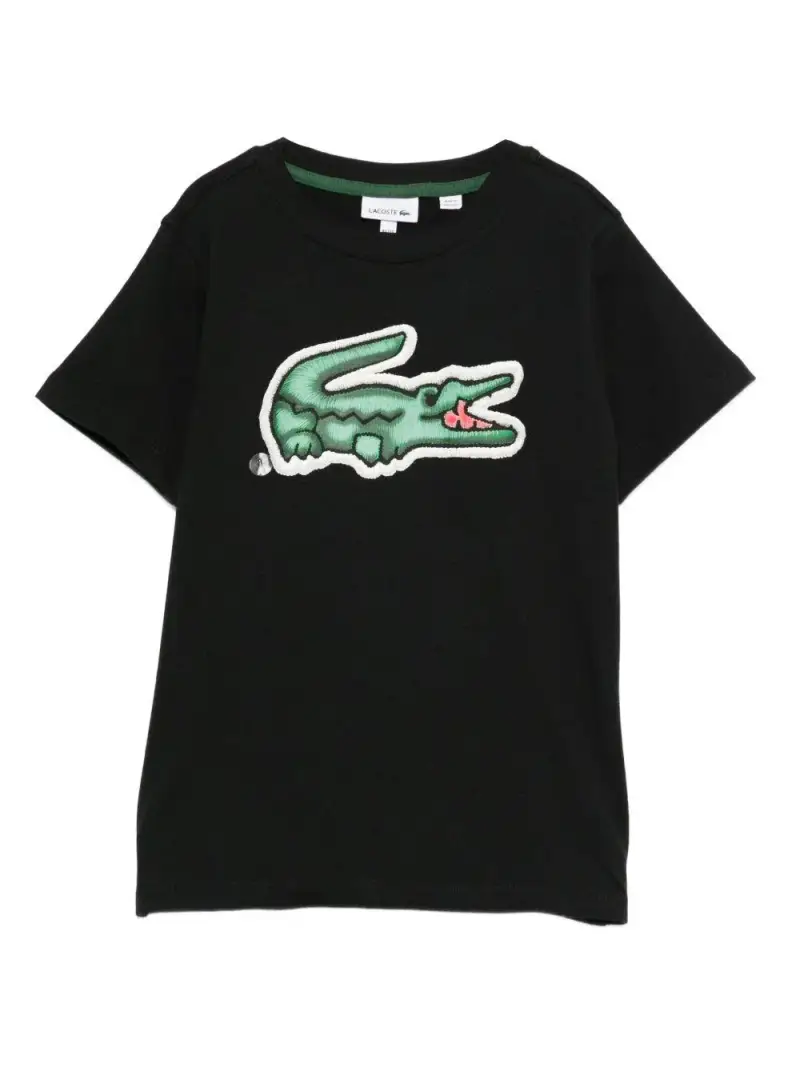 LACOSTE KIDS T-shirt Nero 4015516