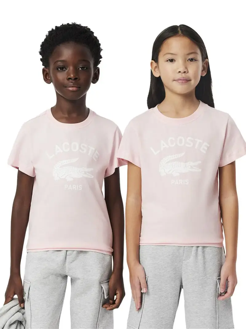 LACOSTE KIDS T-shirt Rosa 2536258 miniatura 2