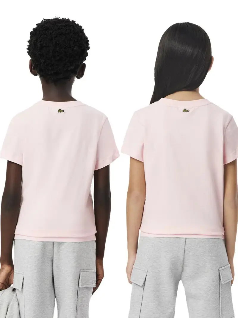LACOSTE KIDS T-shirt Rosa 2536258 miniatura 3