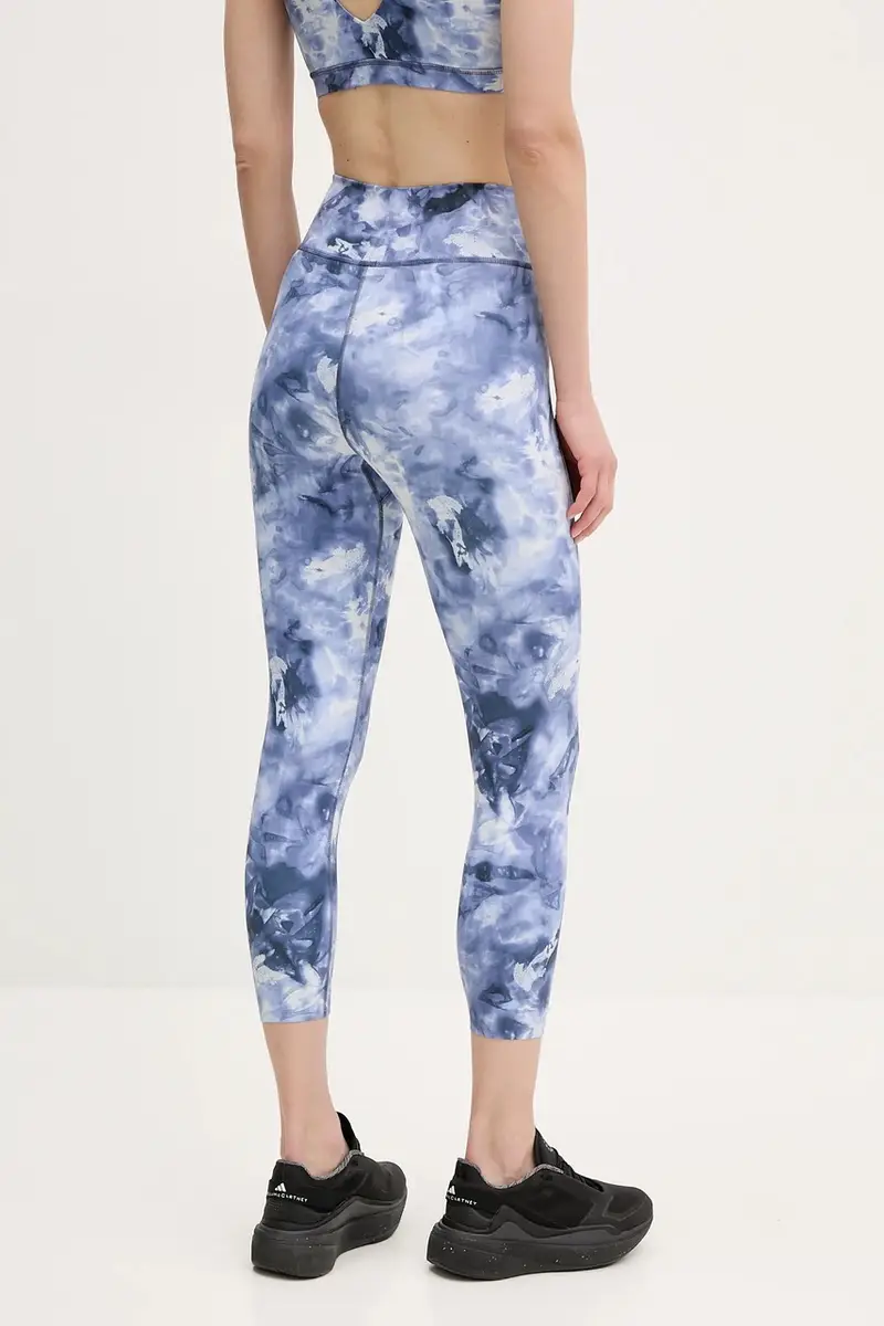 Lacoste Leggings Donna Blu 3313155 miniatura 3