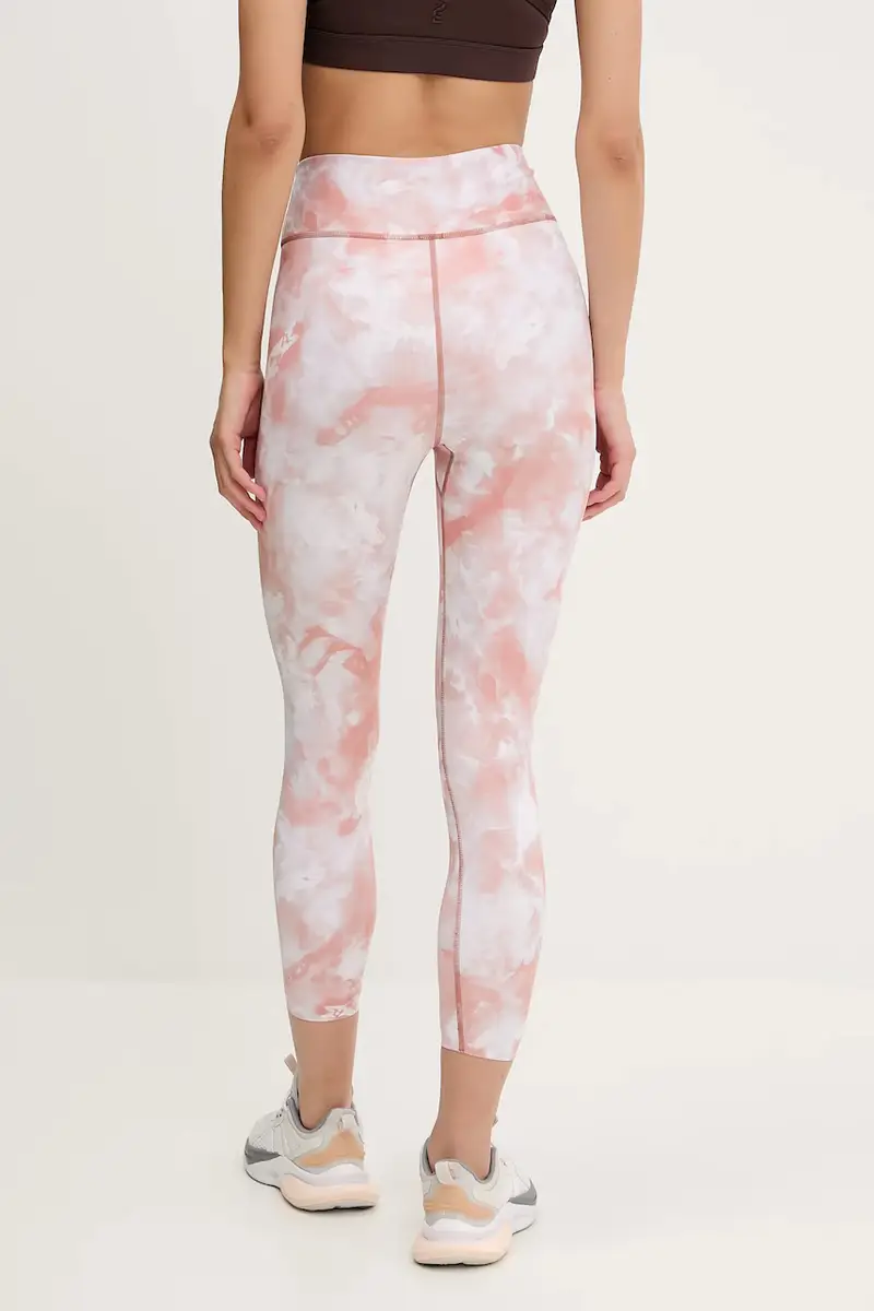 Lacoste Leggings Donna Arancione 3120369 miniatura 3