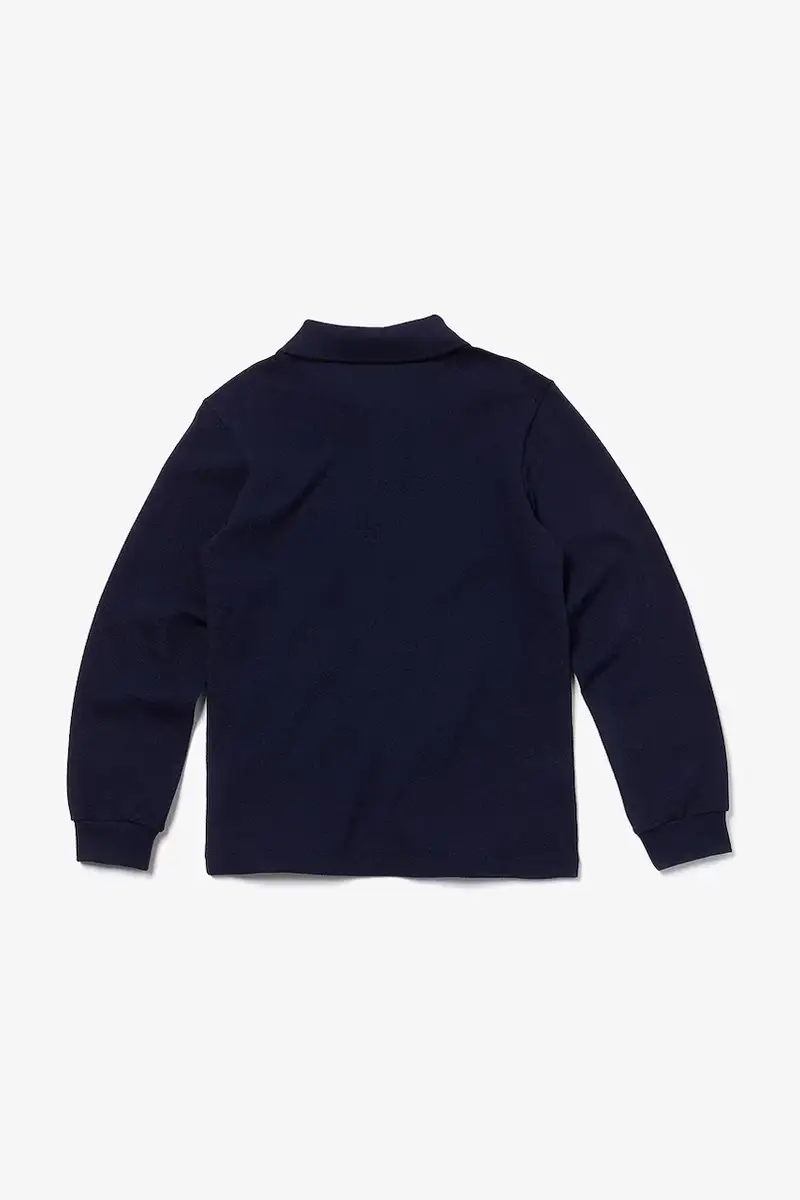 longsleeve in cotone bambino/a colore blu navy PJ8915 miniatura 2