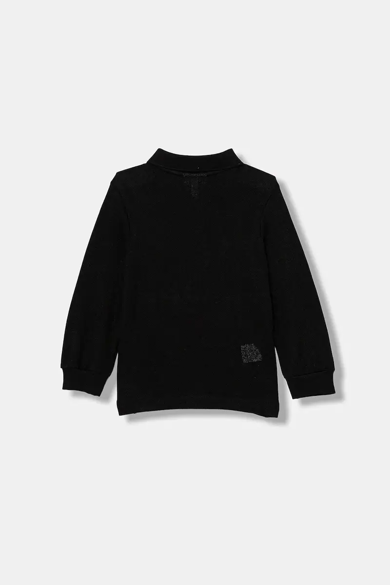 longsleeve in cotone bambino/a Nero miniatura 2