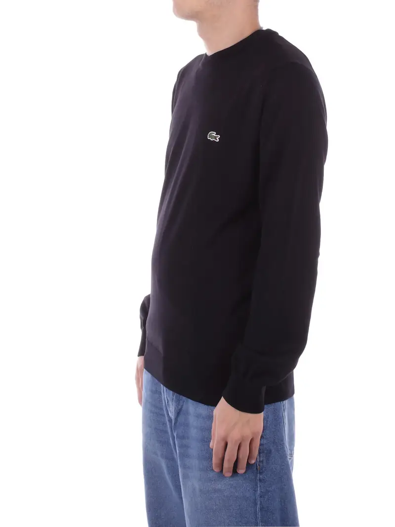 Maglia Uomo LACOSTE Nero Pullover miniatura 2