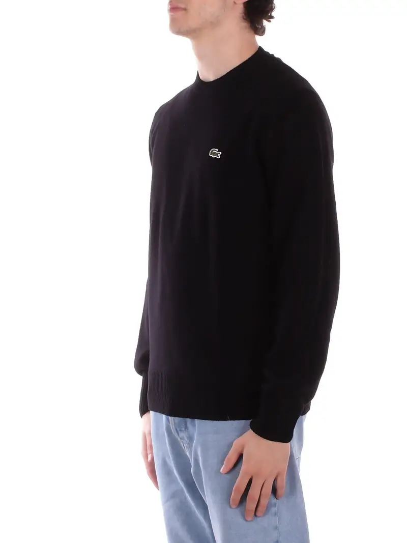 Maglia Uomo LACOSTE Nero Pullover miniatura 2