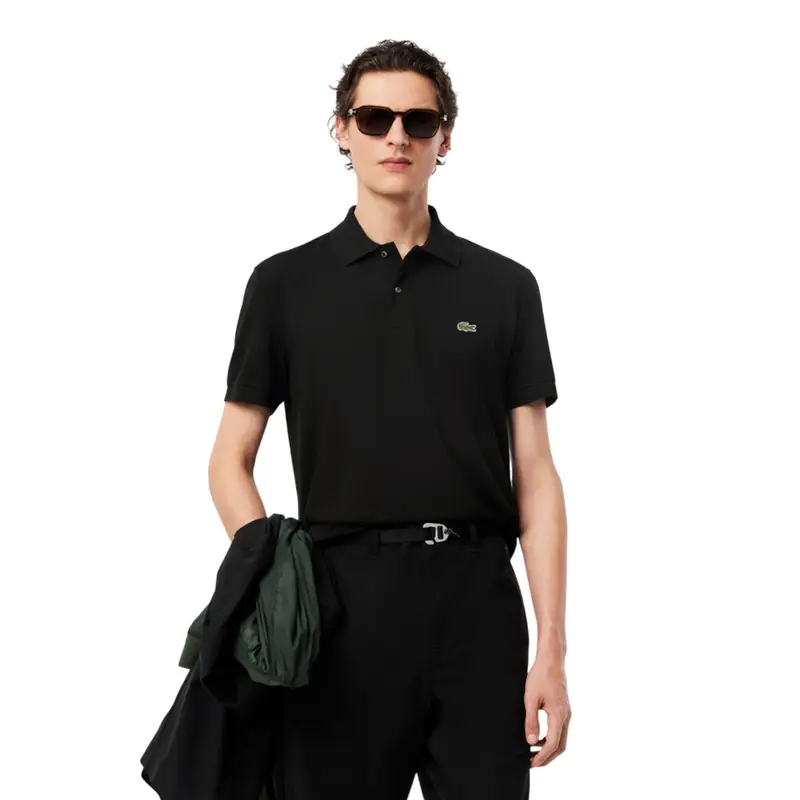 maglie uomo lacoste - maglietta c - nero BLACK