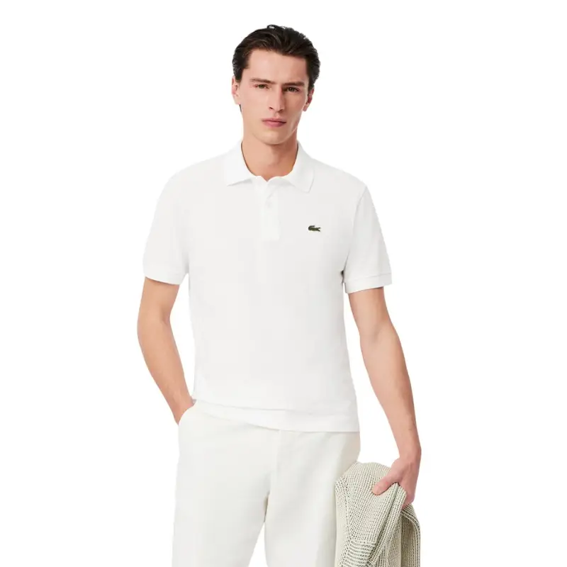 maglie uomo lacoste - maglietta m/c - bianco WHITE