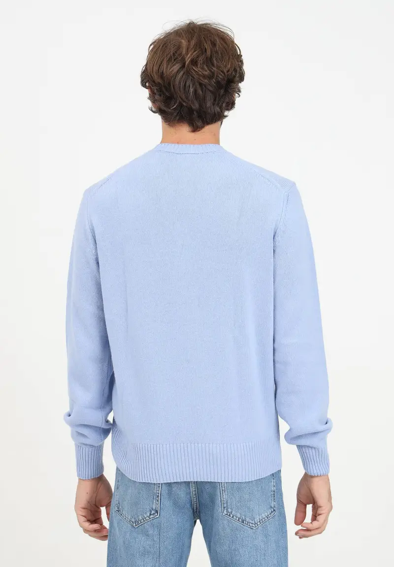 Maglioncino girocollo polvere da uomo miniatura 3