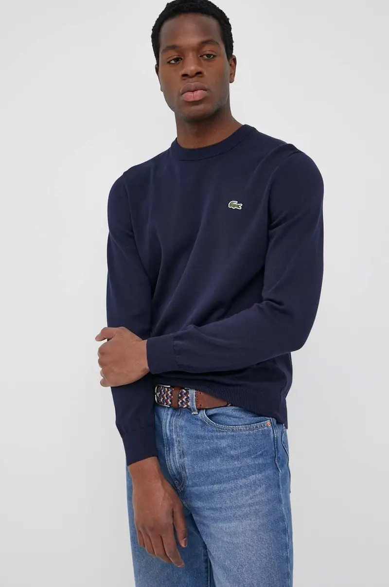 maglione in cotone Blu navy