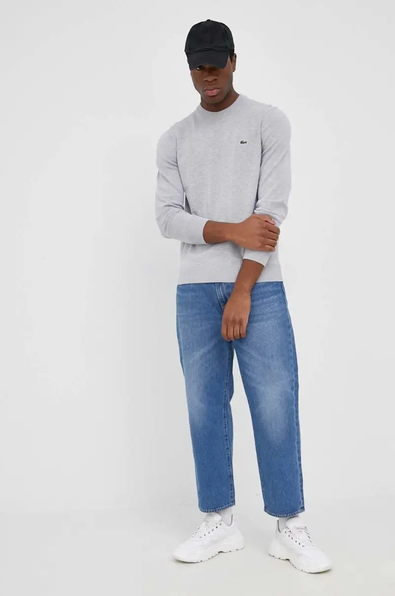 maglione in cotone Grigio