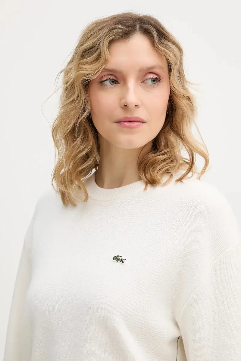 maglione in lana Beige miniatura 4