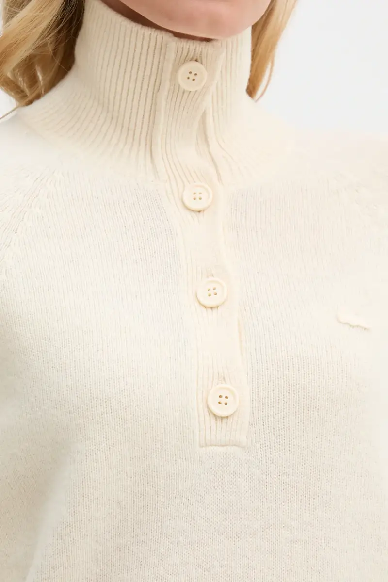 maglione in lana Beige miniatura 5