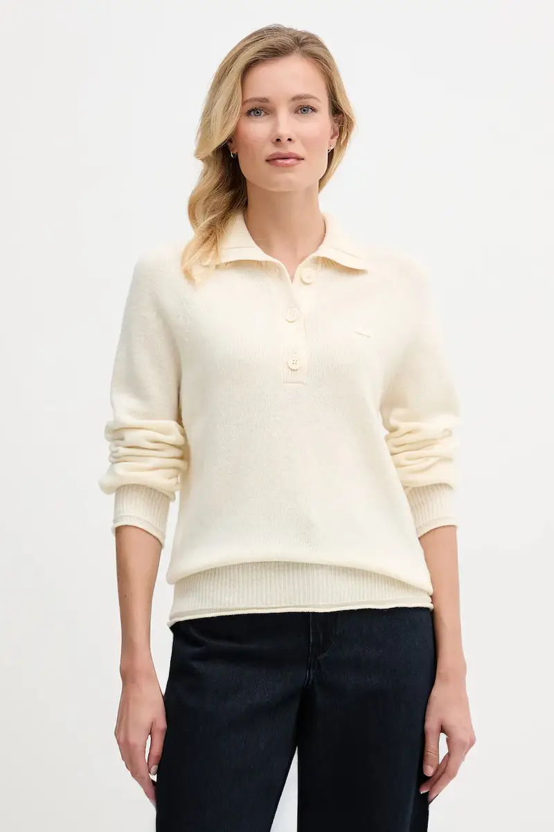 maglione in lana Beige