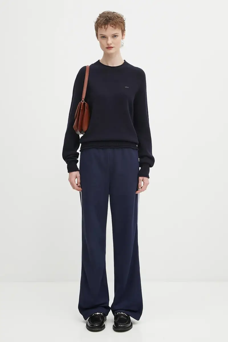 maglione in lana Blu navy miniatura 5