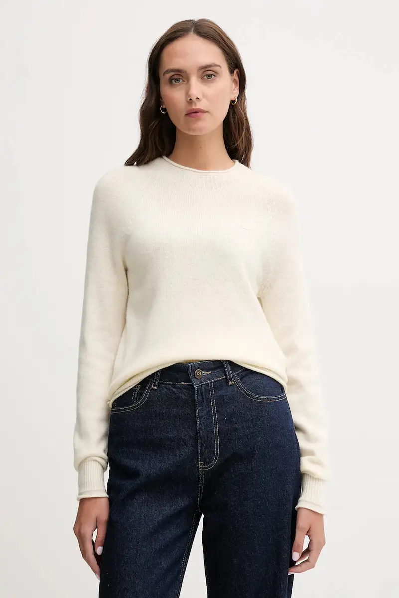 maglione in lana donna colore beige AF4160