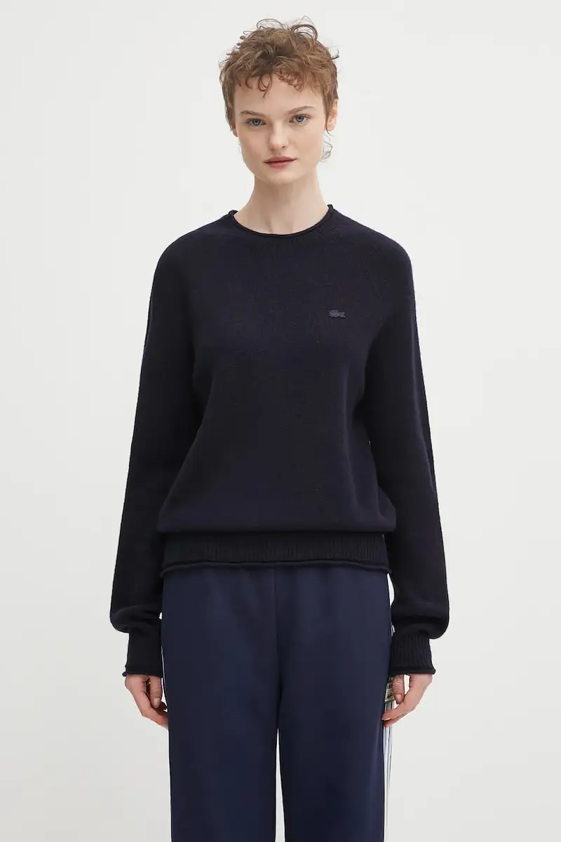 maglione in lana donna colore blu navy AF4160