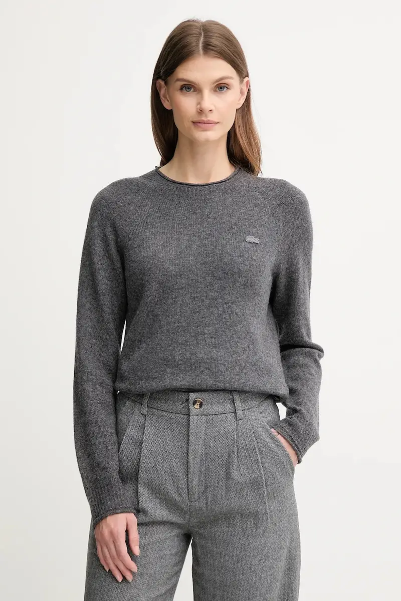 maglione in lana donna colore grigio AF4160