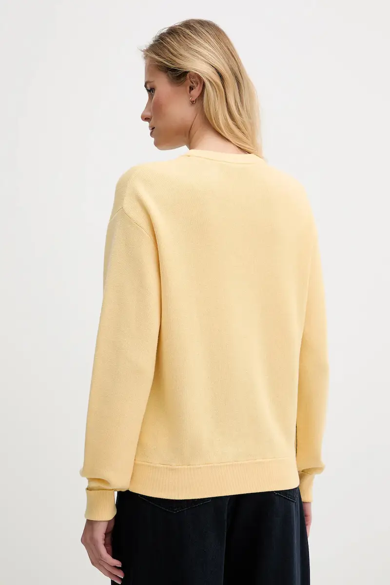 maglione in lana Giallo miniatura 3