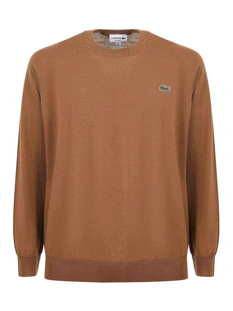 Maglione in Misto Lana Cammello