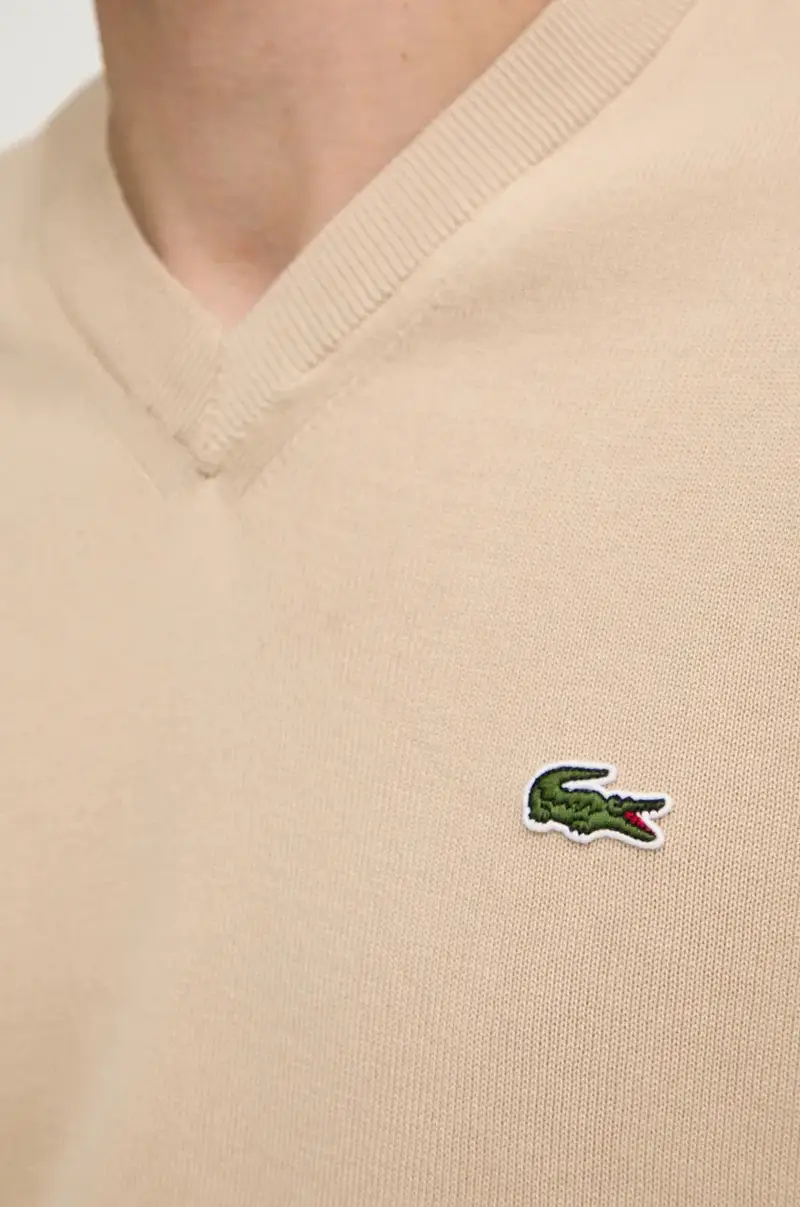 maglione uomo colore nero Beige miniatura 4