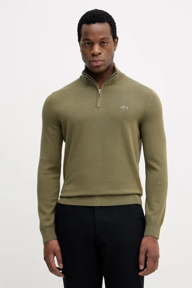 maglione uomo colore nero Verde