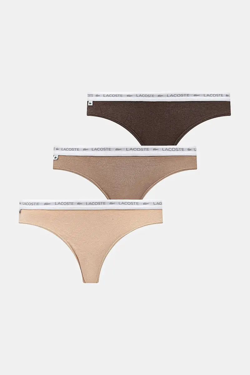 mutande pacco da 3 colore rosa Beige