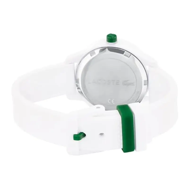 Lacoste Orologio Analogico al Quarzo da Bambini Collezione LACOSTE.12.12 KIDS con Cinturino in Silicone Bianco miniatura 3