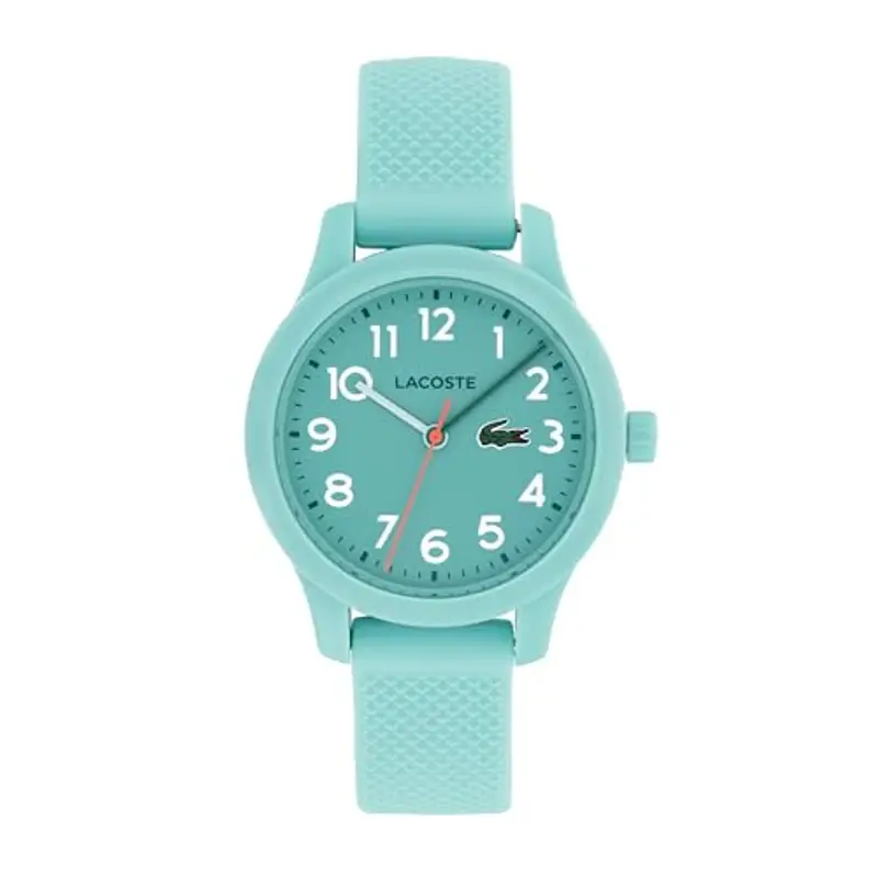 Lacoste Orologio Analogico al Quarzo da Bambini Collezione LACOSTE.12.12 KIDS con Cinturino in Silicone Blu