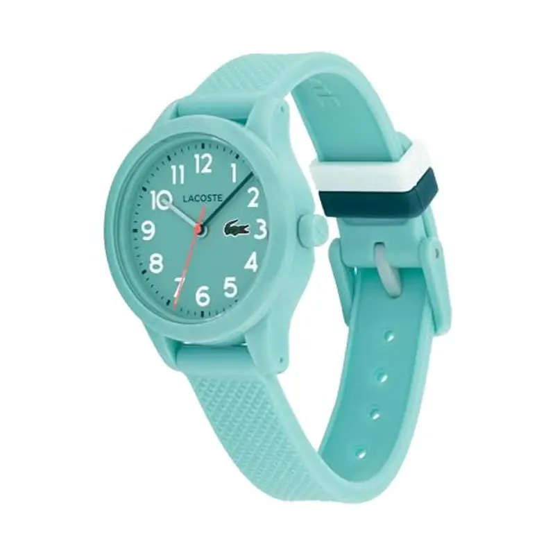 Lacoste Orologio Analogico al Quarzo da Bambini Collezione LACOSTE.12.12 KIDS con Cinturino in Silicone Blu miniatura 2