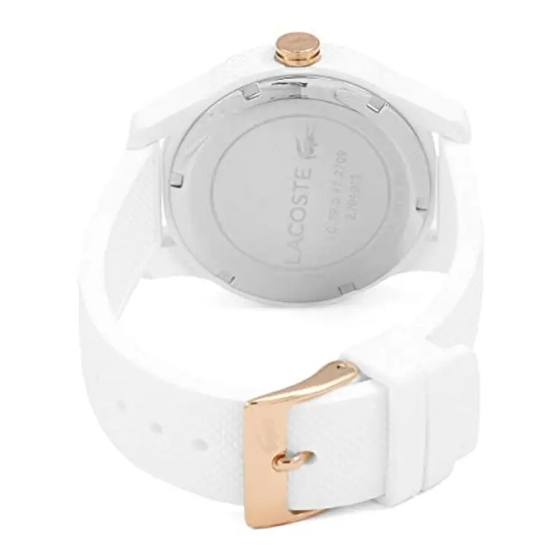 Lacoste Orologio Analogico Quarzo da Donna con Cinturino in Gomma 2000960 miniatura 2