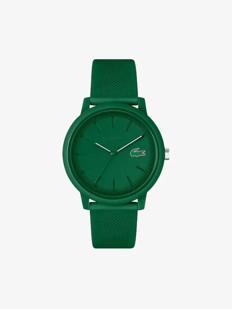 orologio in silicone lacoste.12.12 verde