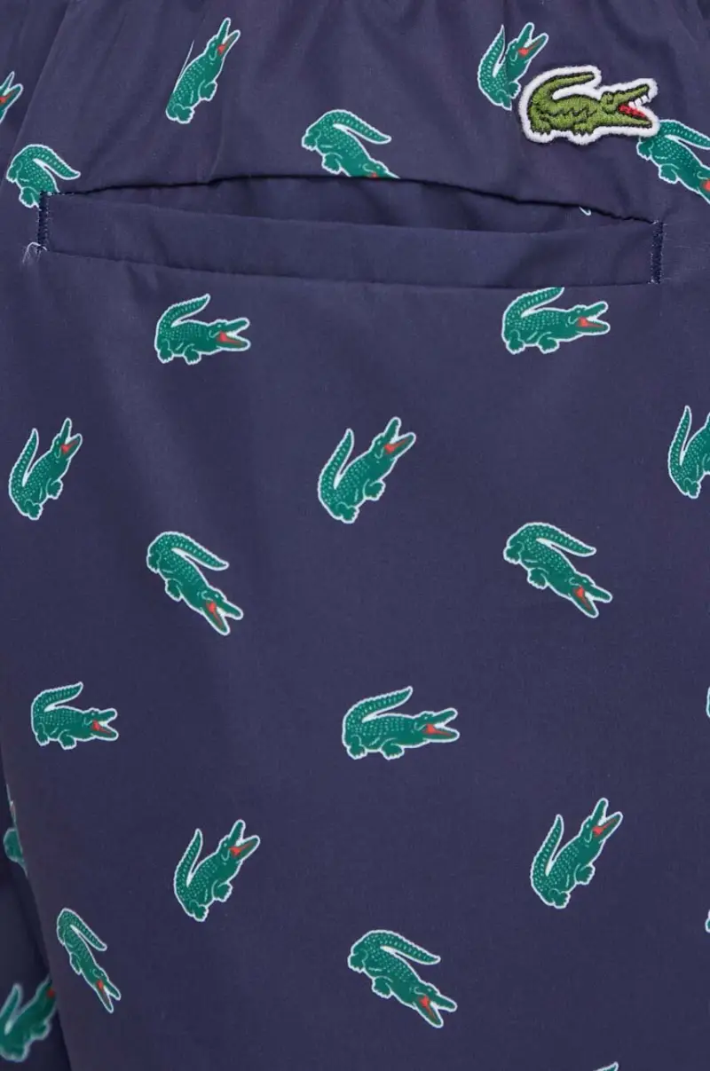 Lacoste Pantaloncini da bagno blu navy miniatura 4