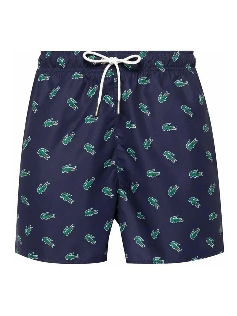 Pantaloncini da nuoto blu coccodrillo