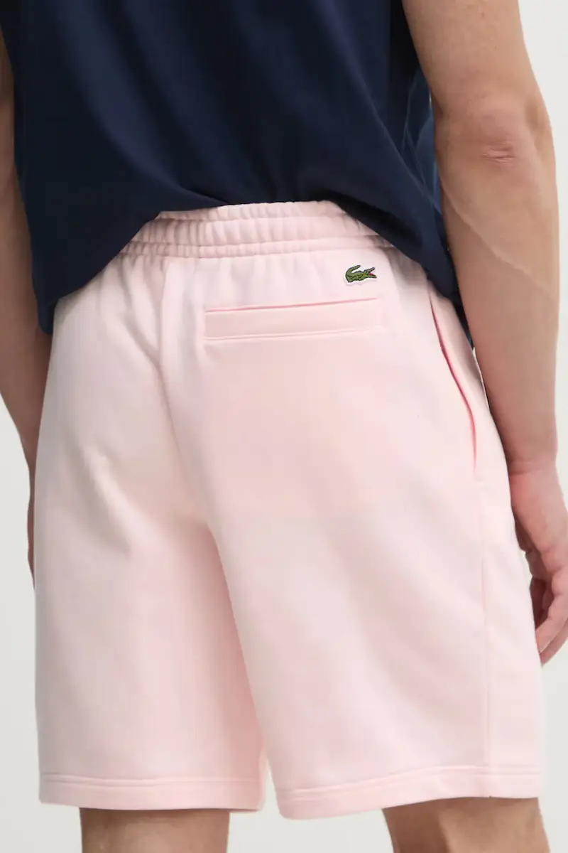 pantaloncini in cotone colore rosa GH0990 miniatura 3