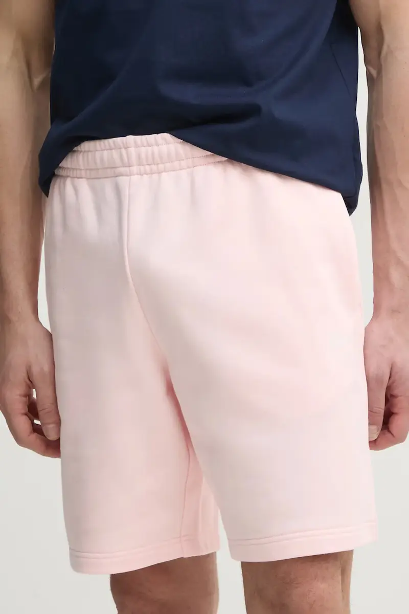 pantaloncini in cotone colore rosa GH0990