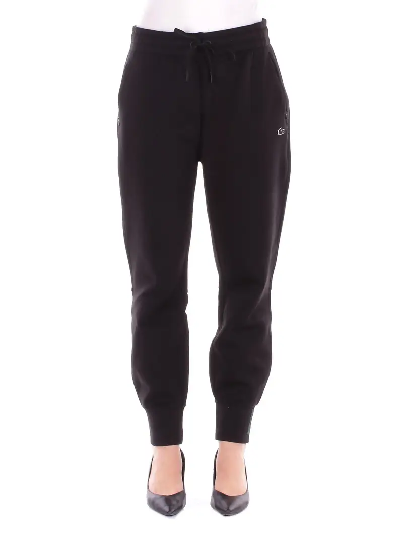 Pantalone Donna LACOSTE Nero Pantalone tuta
