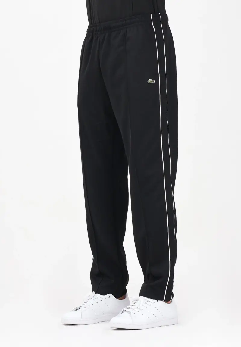 Pantalone Paris Pique nero da uomo