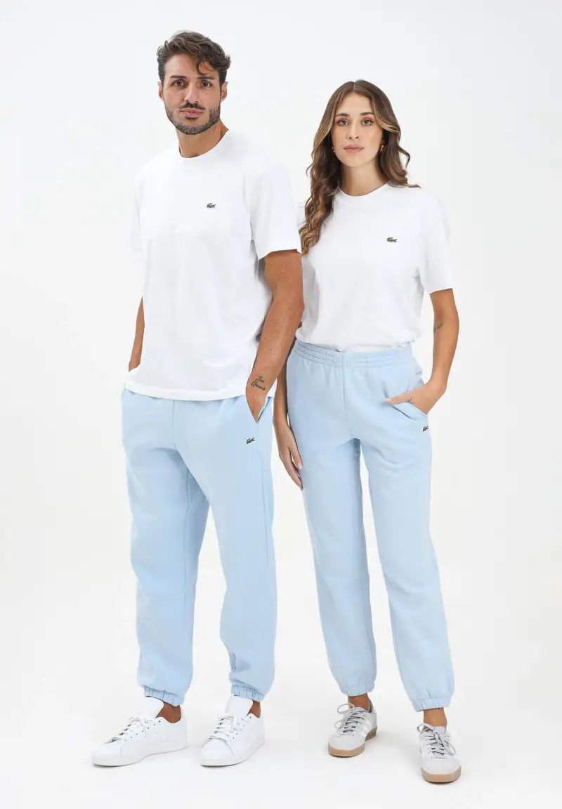 Pantalone sportivo azzurro per uomo e donna miniatura 2